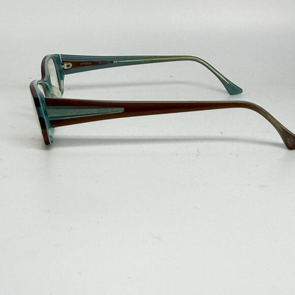 Prodesign Denmark Eyeglasses Frames Brown Blue Full Rim H19959 - Picture 2 of 7